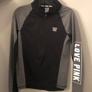 Pink black and grey sweatshirt